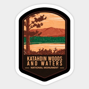 Katahdin Woods And Waters National Monument Sticker